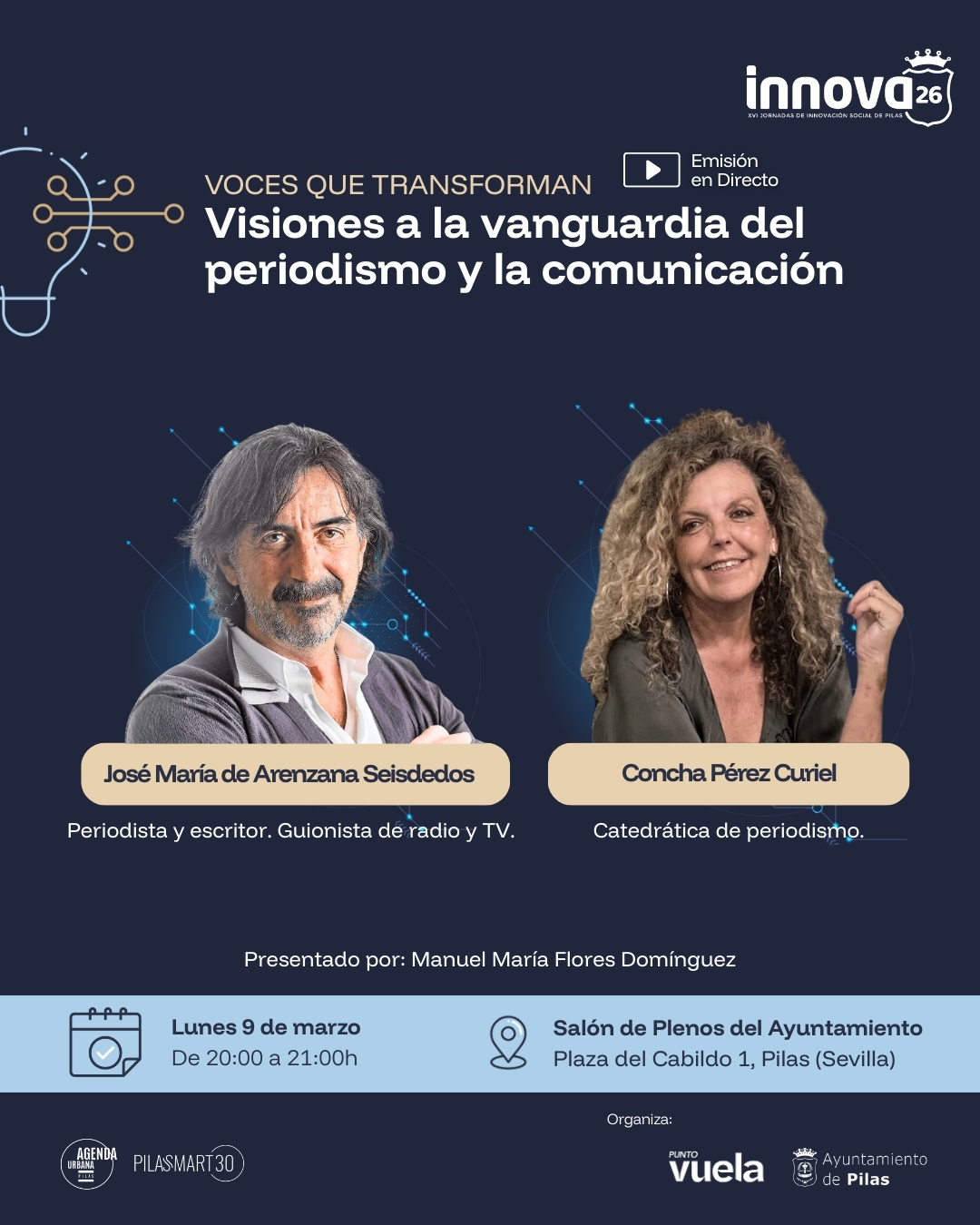 Entrevista · Voces que transforman “Visiones desde la vanguardia del periodismo y la comunicación” 